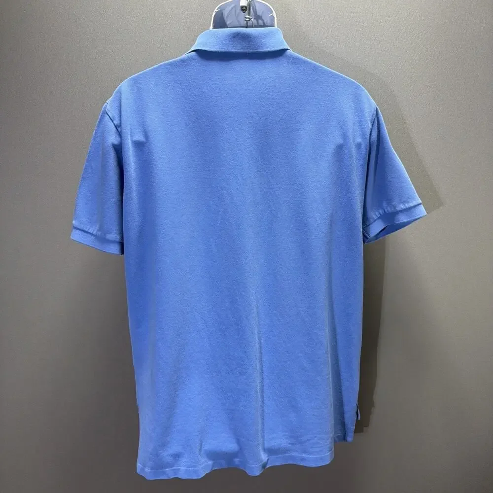 Polo Ralph Lauren Men’s Blue Polo Shirt Large Short Sleeve